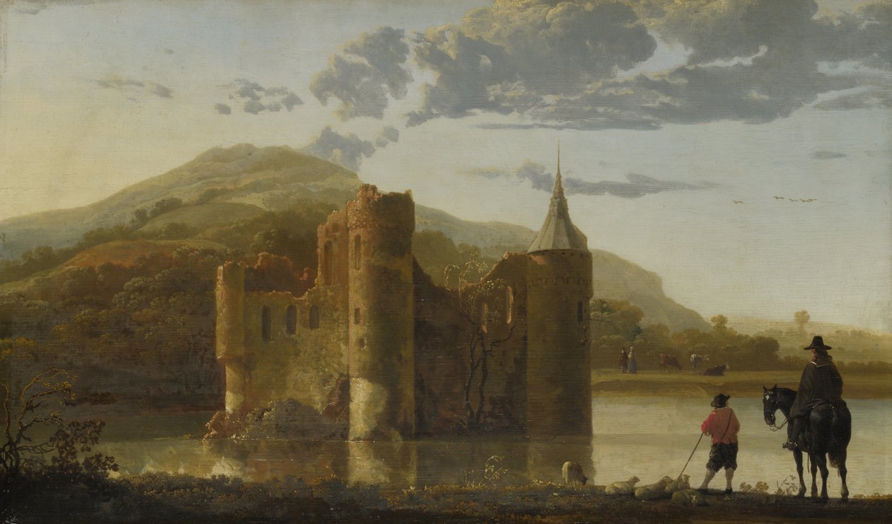 قلعة Ubbergen ، ج. 1655 بواسطة آلبرت كويب