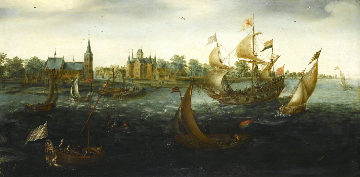 Eendracht قبل IJsselmonde ، 1618 بواسطة Aert Anthonisz