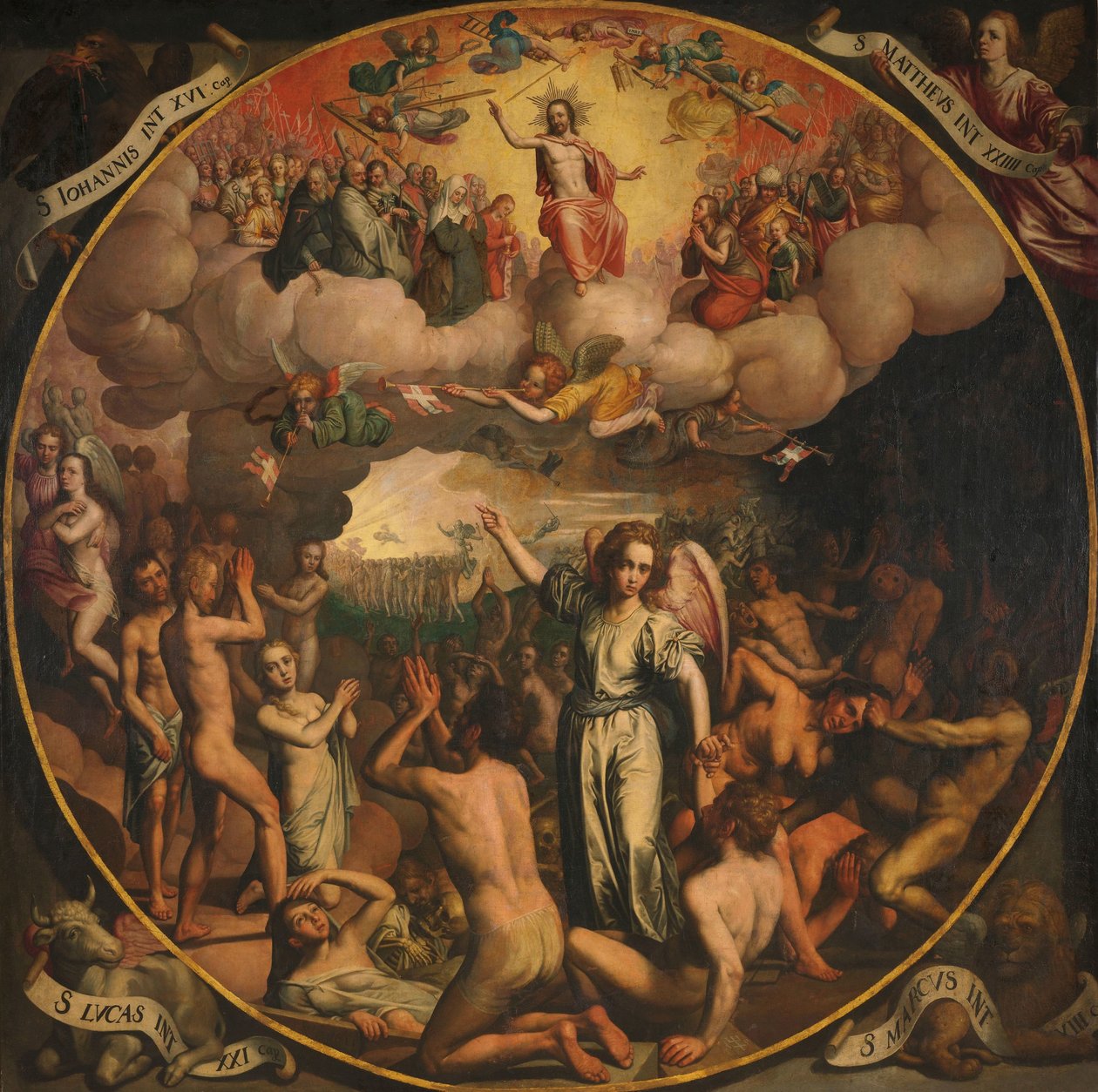 يوم القيامة بواسطة Aert Pietersz.