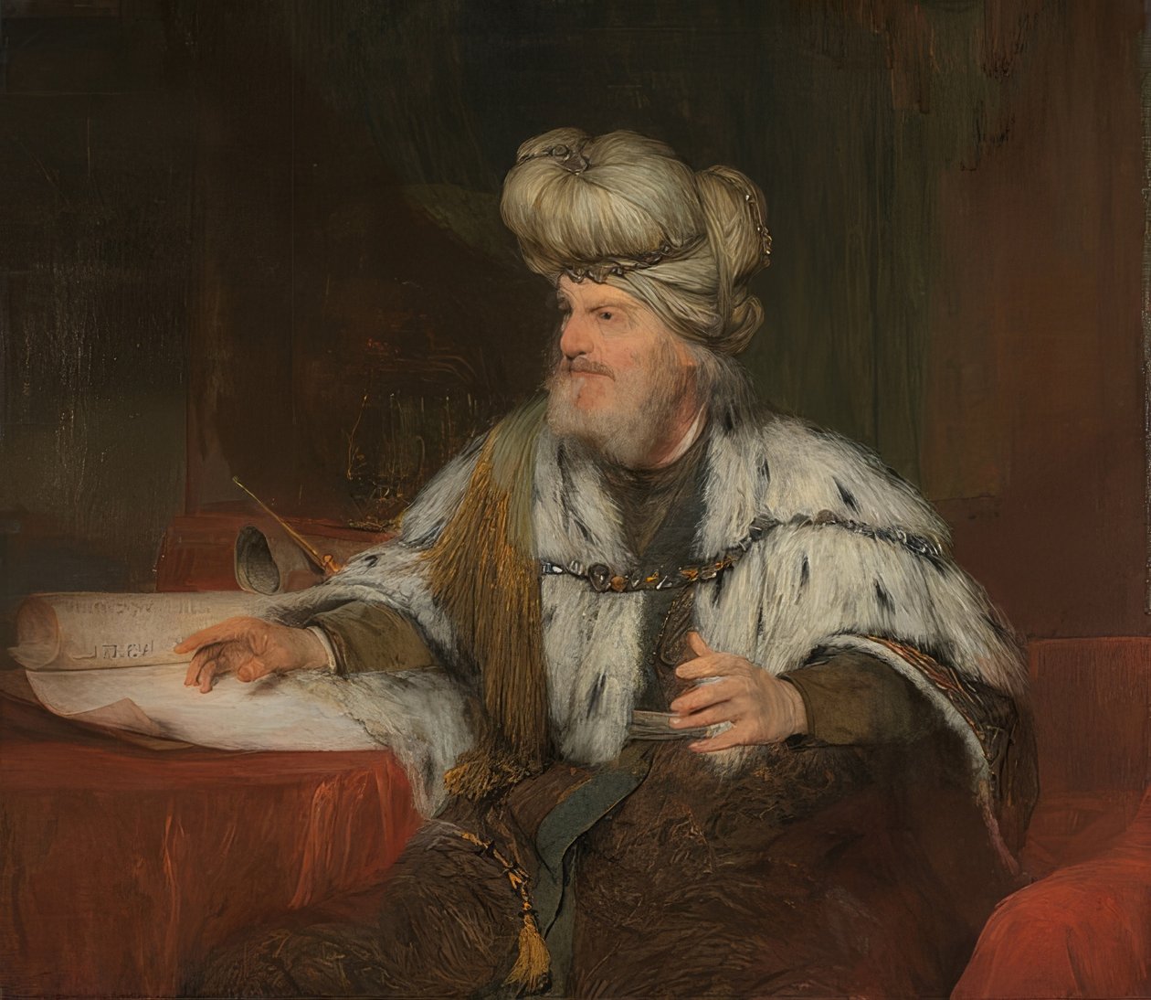 الملك داود. 1680-85 بواسطة ارنت دي جيلدر