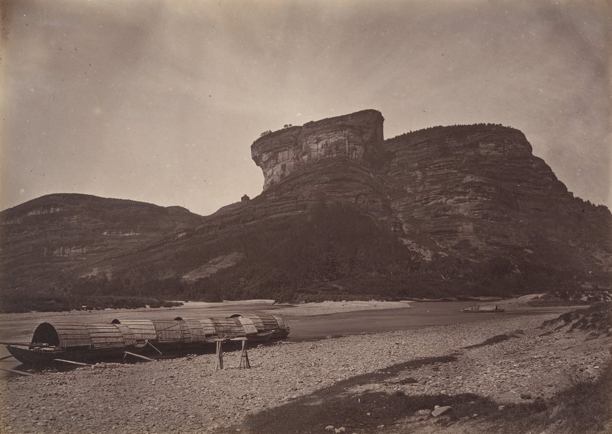 معبد Tai-wang في Wu ü بالقرب من Sing Chang Tea Mart ، كاليفورنيا. 1869. بواسطة أفونغ لاي