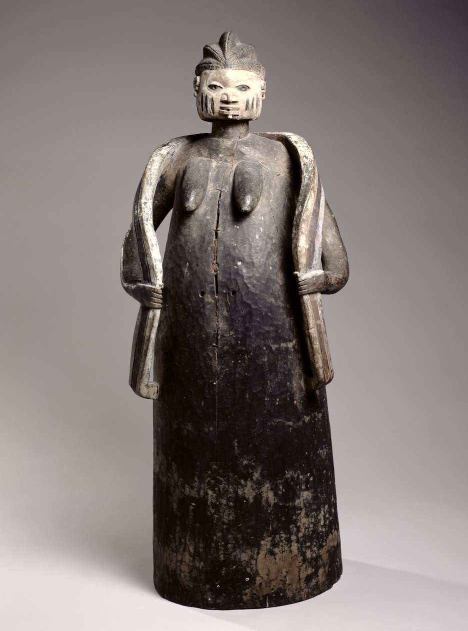 Gelede Body Mask، Yoruba Culture، Republic of Benin (wood painted) بواسطة أفريقي