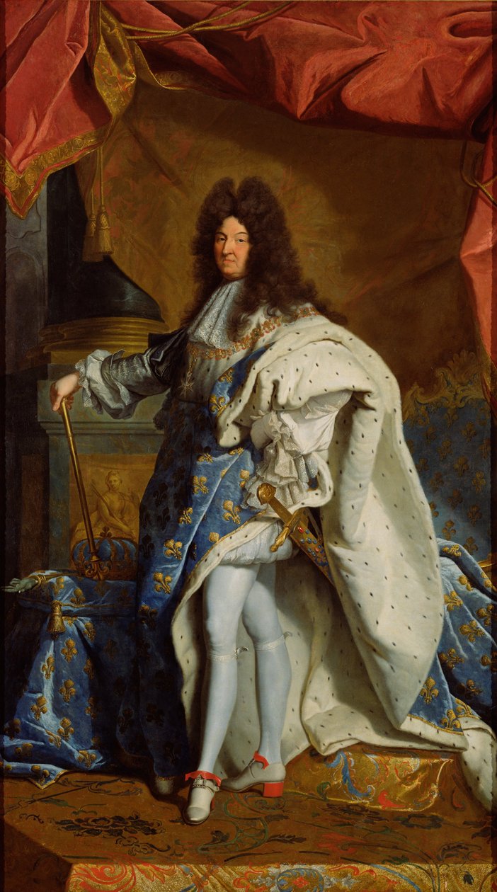 صورة لويس الرابع عشر بواسطة بعد Hyacinthe Rigaud