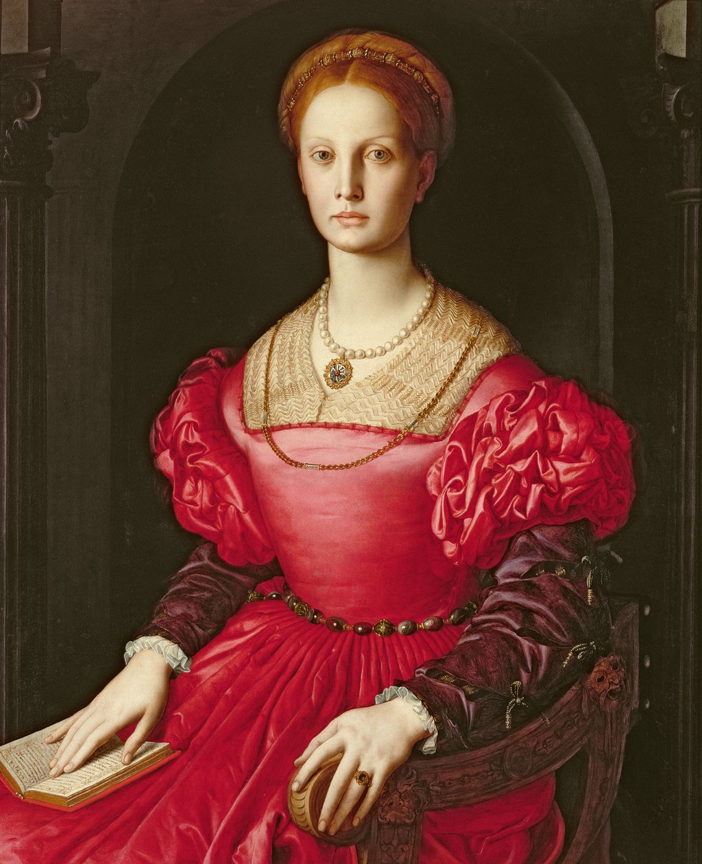 Lucrezia Panciatichi ، c.1540 بواسطة أغنولو برونزينو