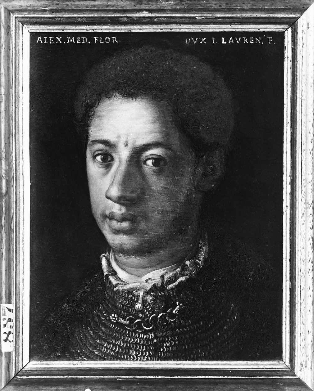 Alessandro de Medici 8: Alessandro de Medici (1510-37) ؛ بواسطة أغنولو برونزينو