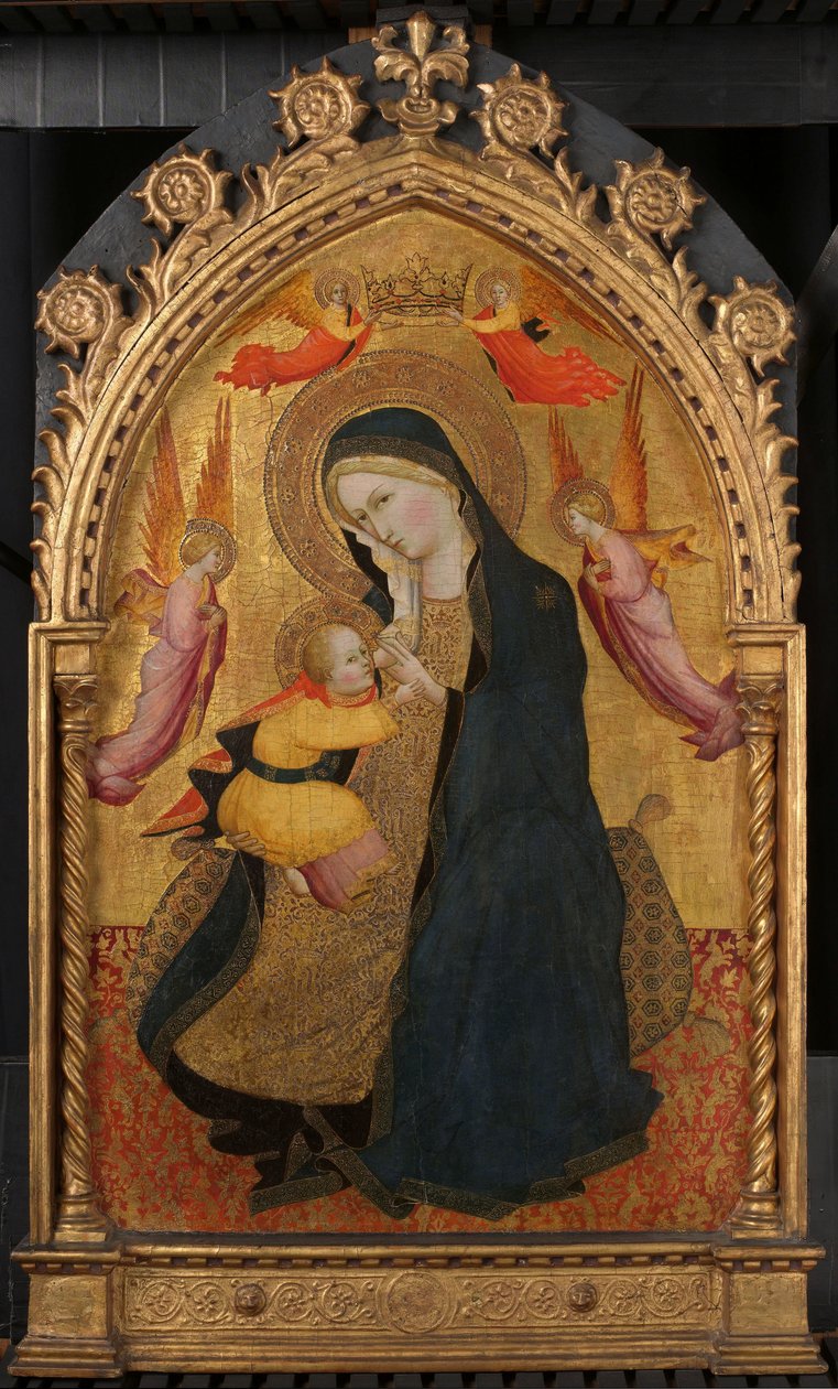 سيدة التواضع مادونا التواضع (سيدة التواضع) بواسطة أغنولو جادي (دائرة)