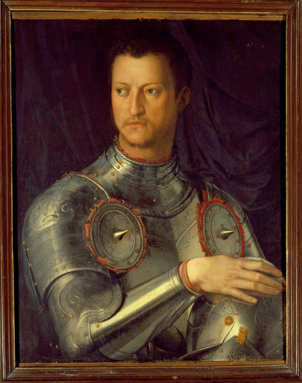 صورة لكوزيمو الأول (1519-1574) دي ميديشي بواسطة أغنولو برونزينو