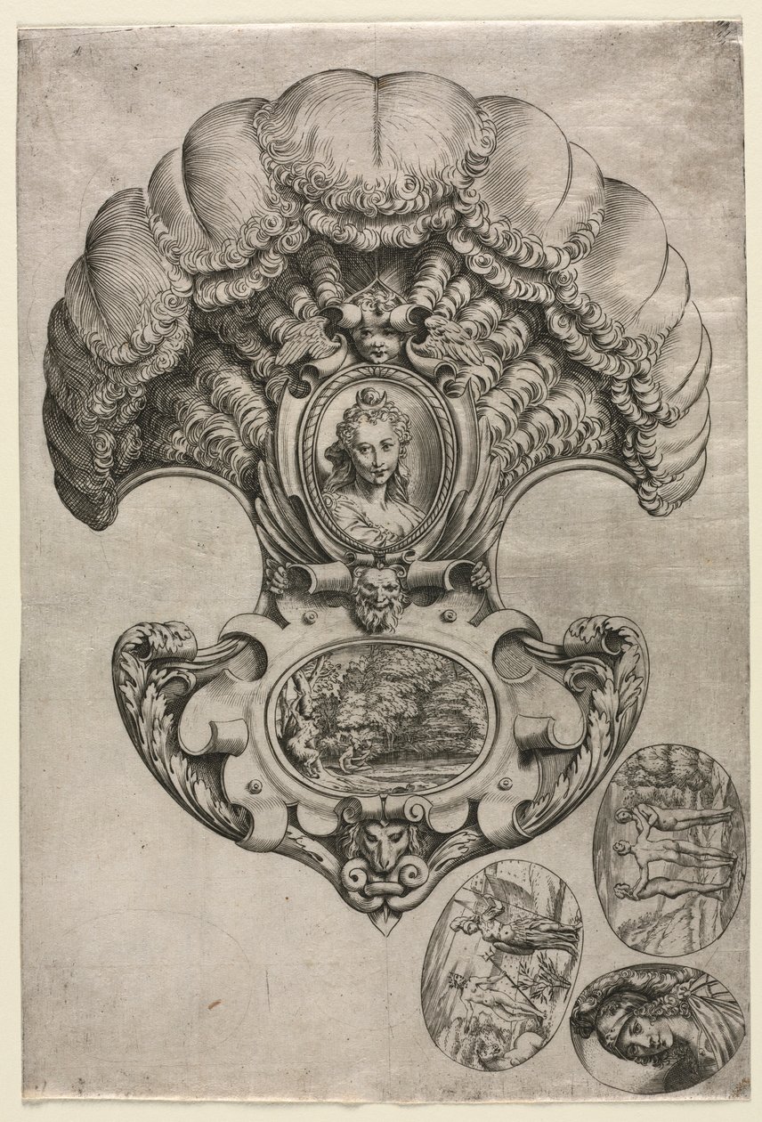المروحة LEVENTail ، ج. 1589-1595. بواسطة أغوستينو كاراتشي