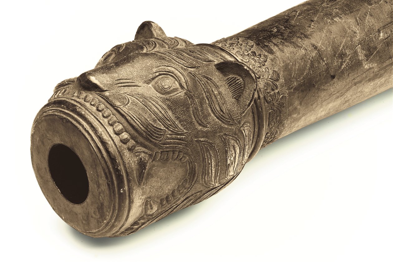 مدفع نادر للغاية ، 1790-91 بواسطة أحمد بالي