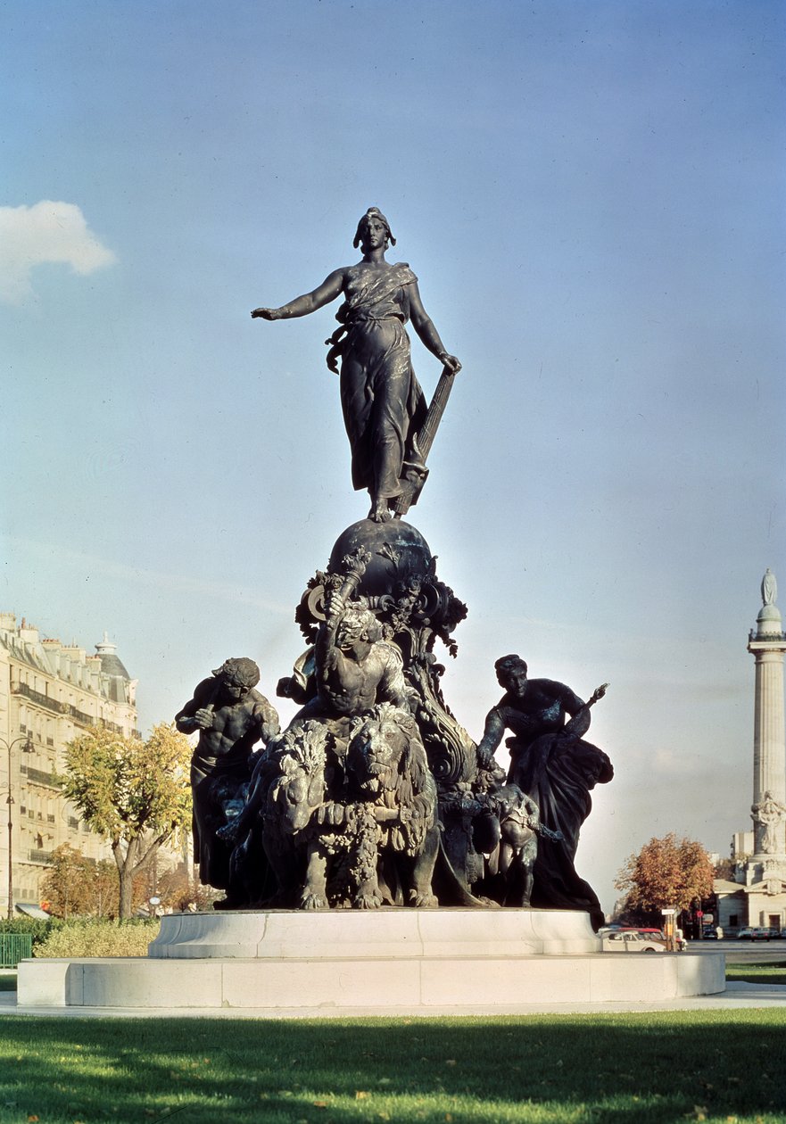 انتصار الجمهورية ، 1879-1899 (برونزي) بواسطة ايم جول دالو