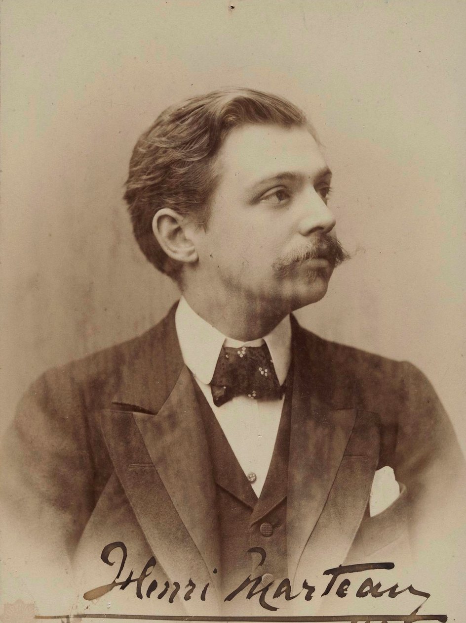 صورة لعازف الكمان والملحن هنري مارتو 1874-1934 ، 1898. بواسطة أيمي دوبونت