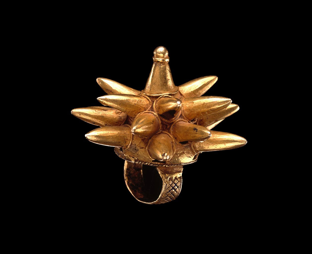 Ring ، غانا العاج ، ج .1935 (ذهبي) بواسطة مدرسة اكان