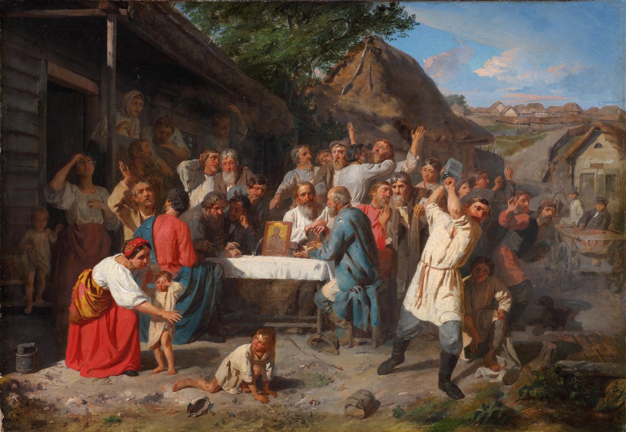 قسم الإعتدال. جمعية الاعتدال ، 1860 بواسطة Akim Yegorovich Karneev