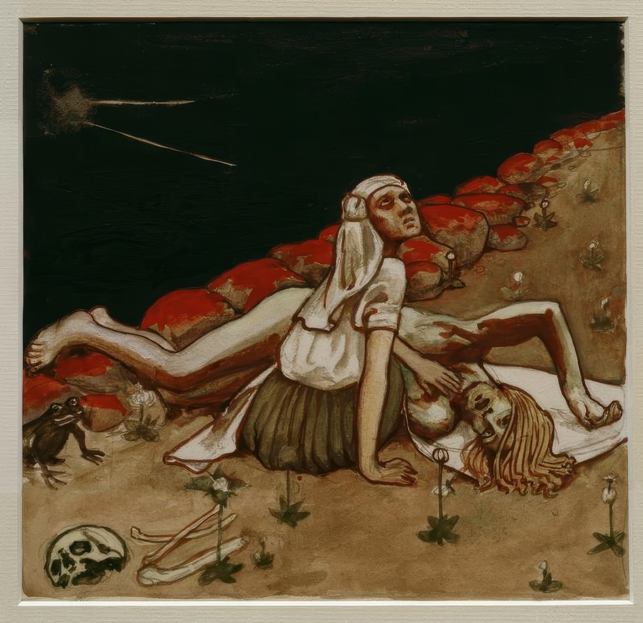 A.Gallen-Kallela ، Lemminkäinens Mutter بواسطة أكسيلي فالديمار جالن كاليلا