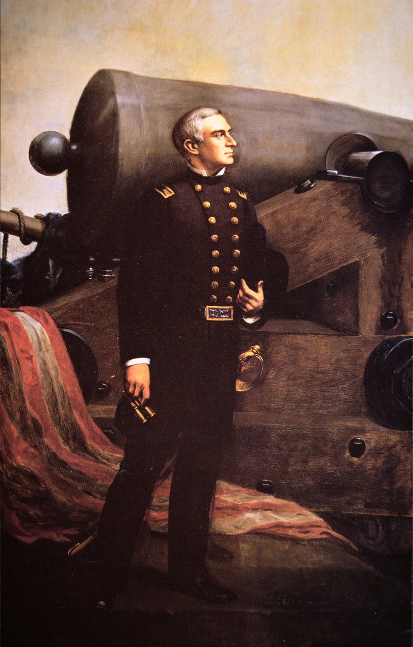 صورة للرائد روبرت أندرسون (1805-1871) (ليثو) بواسطة ألبان جاسبر (بعد) كونانت