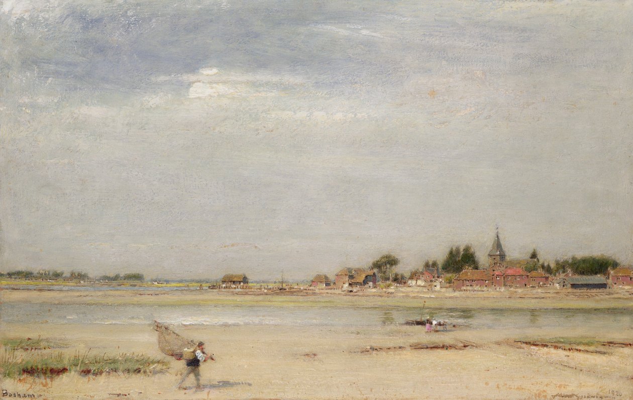 Bosham ، 1920 (زيت ، مرحاض ، لون جسم وحبر على ورق) بواسطة ألبرت جودوين