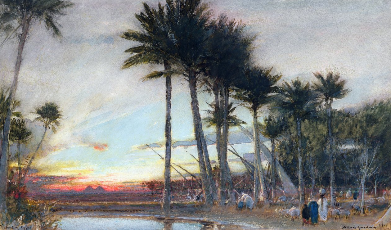 أرض مصر 1913 بواسطة ألبرت جودوين