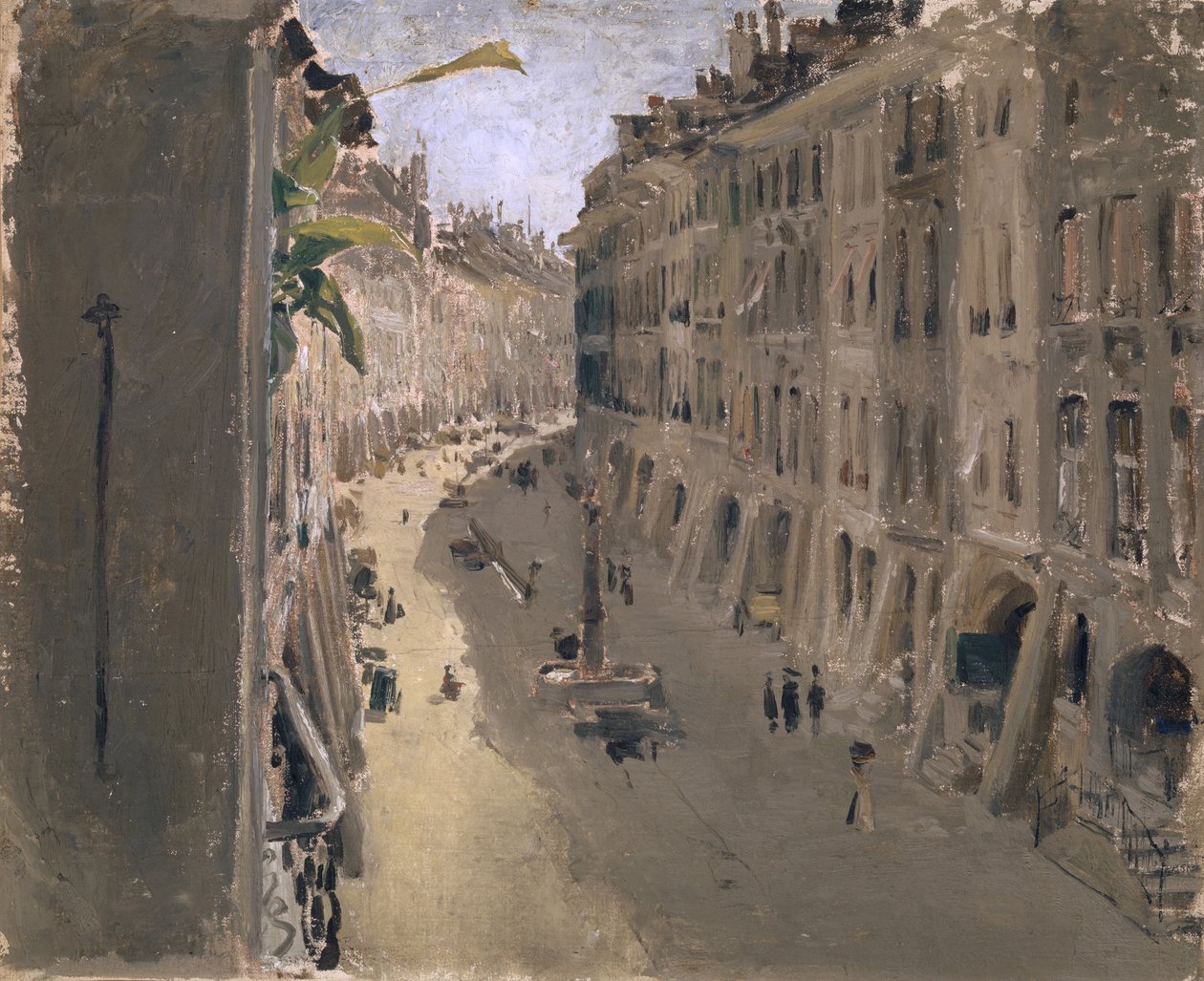 Gerechtigkeitsgasse في برن ، 1880-90 بواسطة ألبرت أنكر