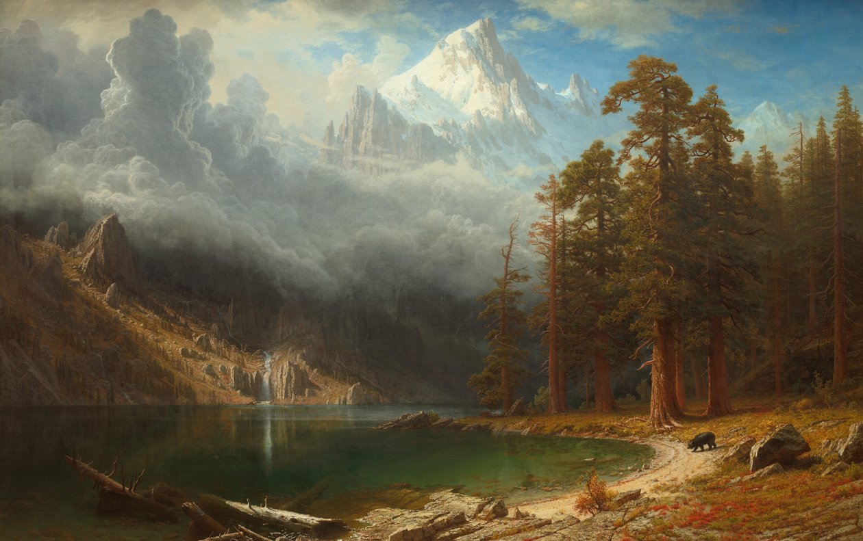 جبل كوركوران ، ج. 1876-1877. بواسطة ألبرت بيرشتات