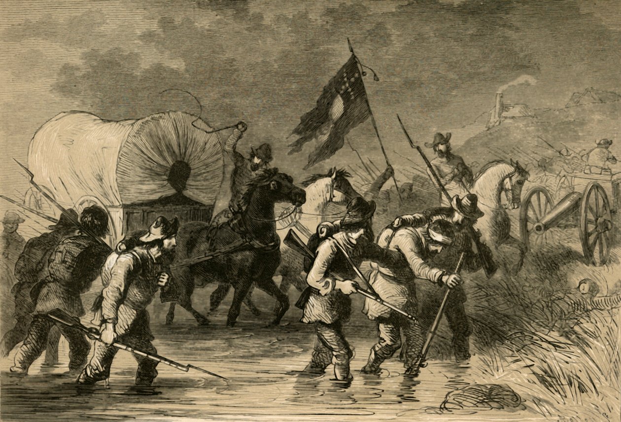 تراجع Lees بعد معركة Gettysburg ، 1878. بواسطة ألبرت بوبيت