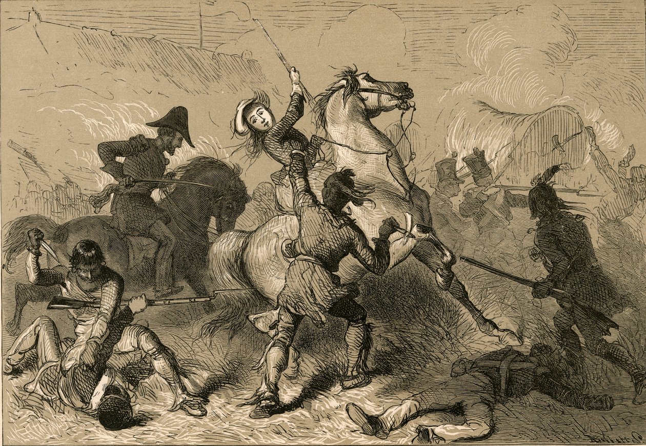 السيدة هيلد والمتوحشين في شيكاغو ، 1878. بواسطة ألبرت بوبيت