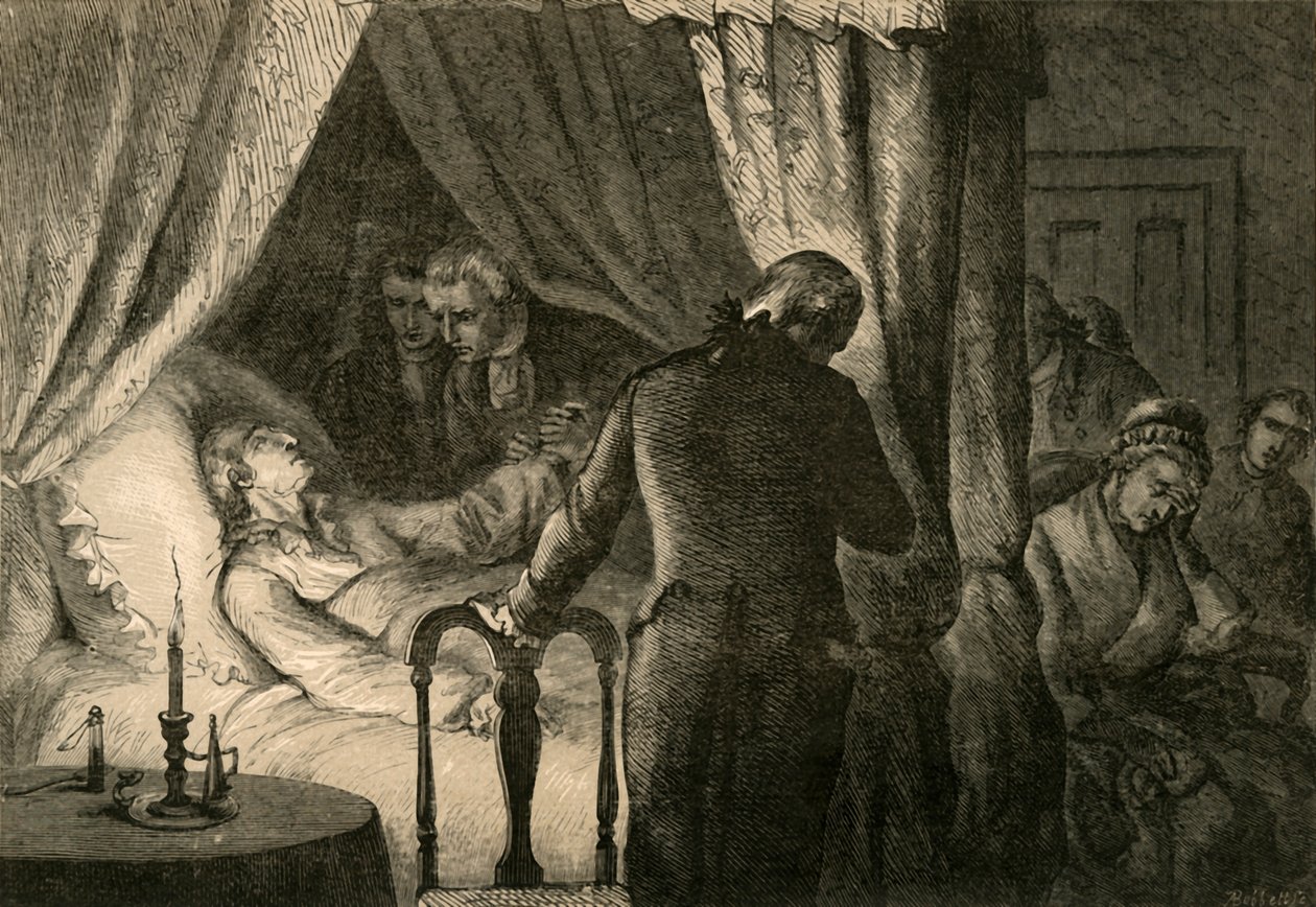 وفاة واشنطن ، 1877. بواسطة ألبرت بوبيت