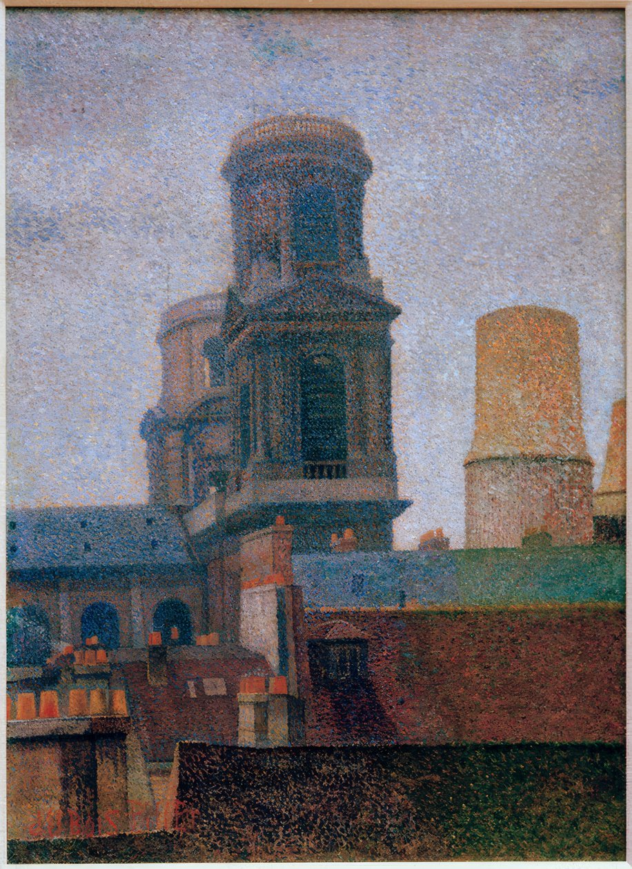 Les tours, Saint-Sulpice بواسطة ألبرت دوبوا بيليت