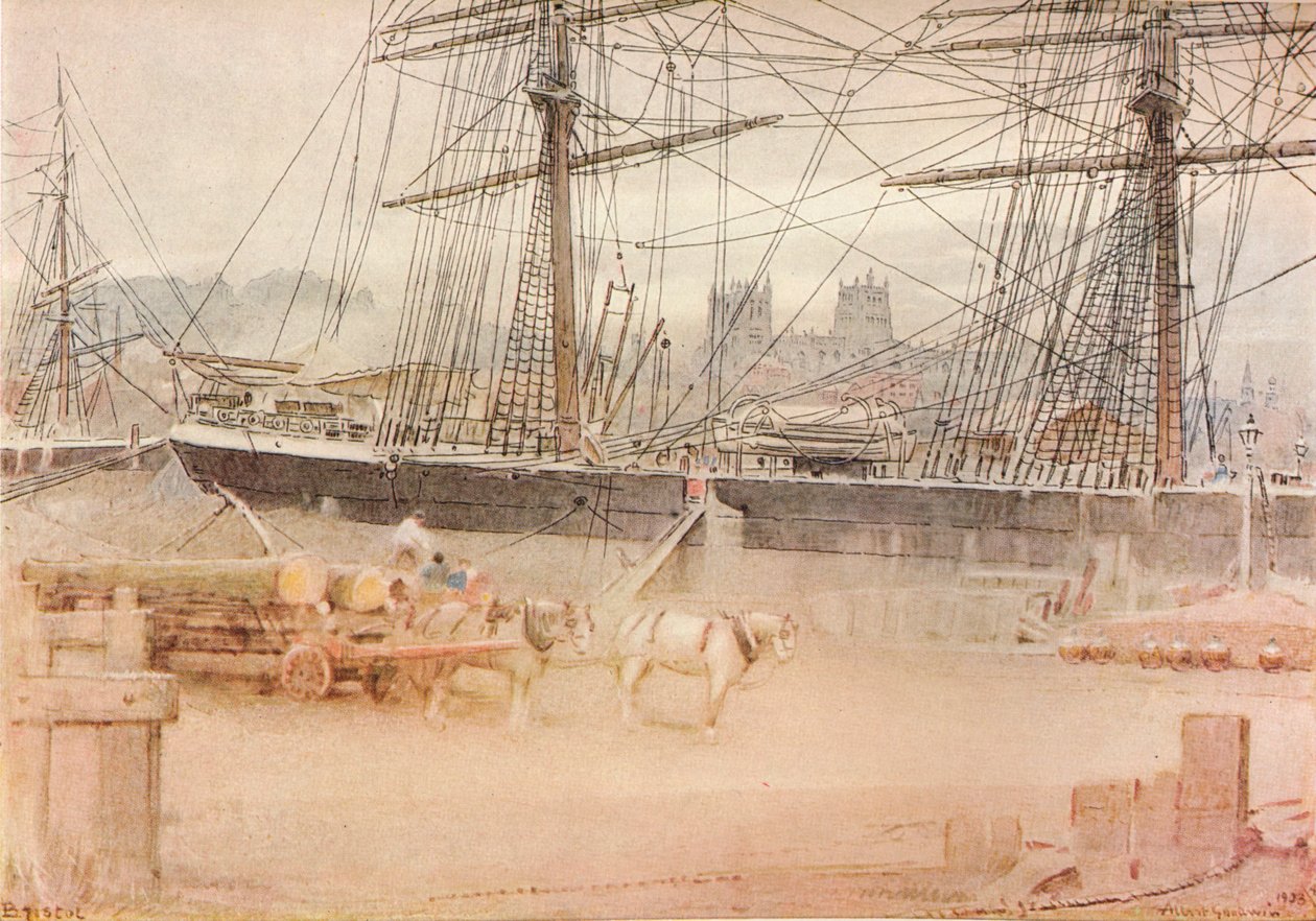 بريستول ، 1903 بواسطة ألبرت جودوين