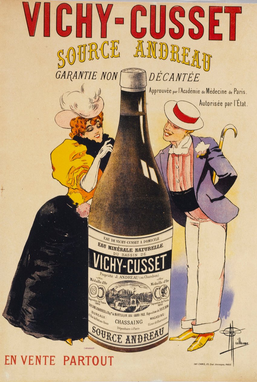Vichy-Cusset - المصدر Andreau ، ج. 1895. بواسطة ألبرت غيوم