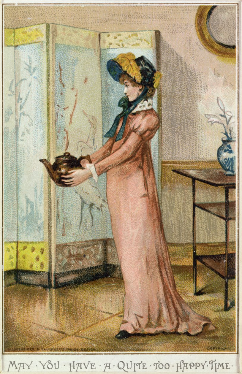 "قد يكون لديك وقت سعيد للغاية" ، 1881 (chromolitho) بواسطة ألبرت جنر. لودوفيسي
