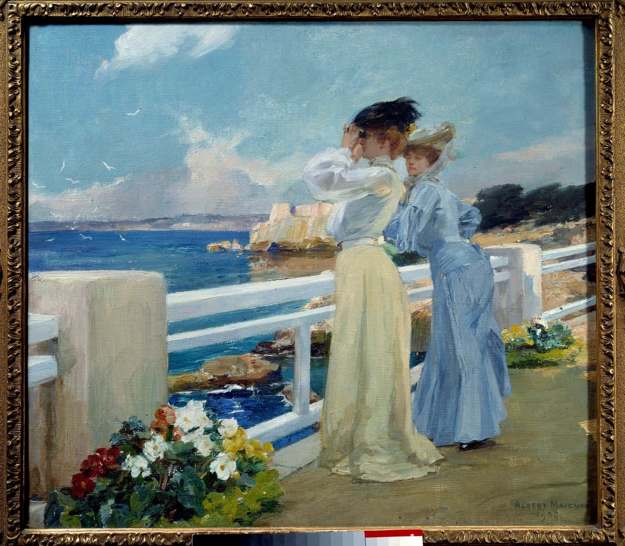 ليه نورس أو "كوت دازور" لوحة ألبرت مينيان (1845-1908) 1906 لوهافر ، متحف الفنون الجميلة بواسطة ألبرت بيير رينيه مينيان