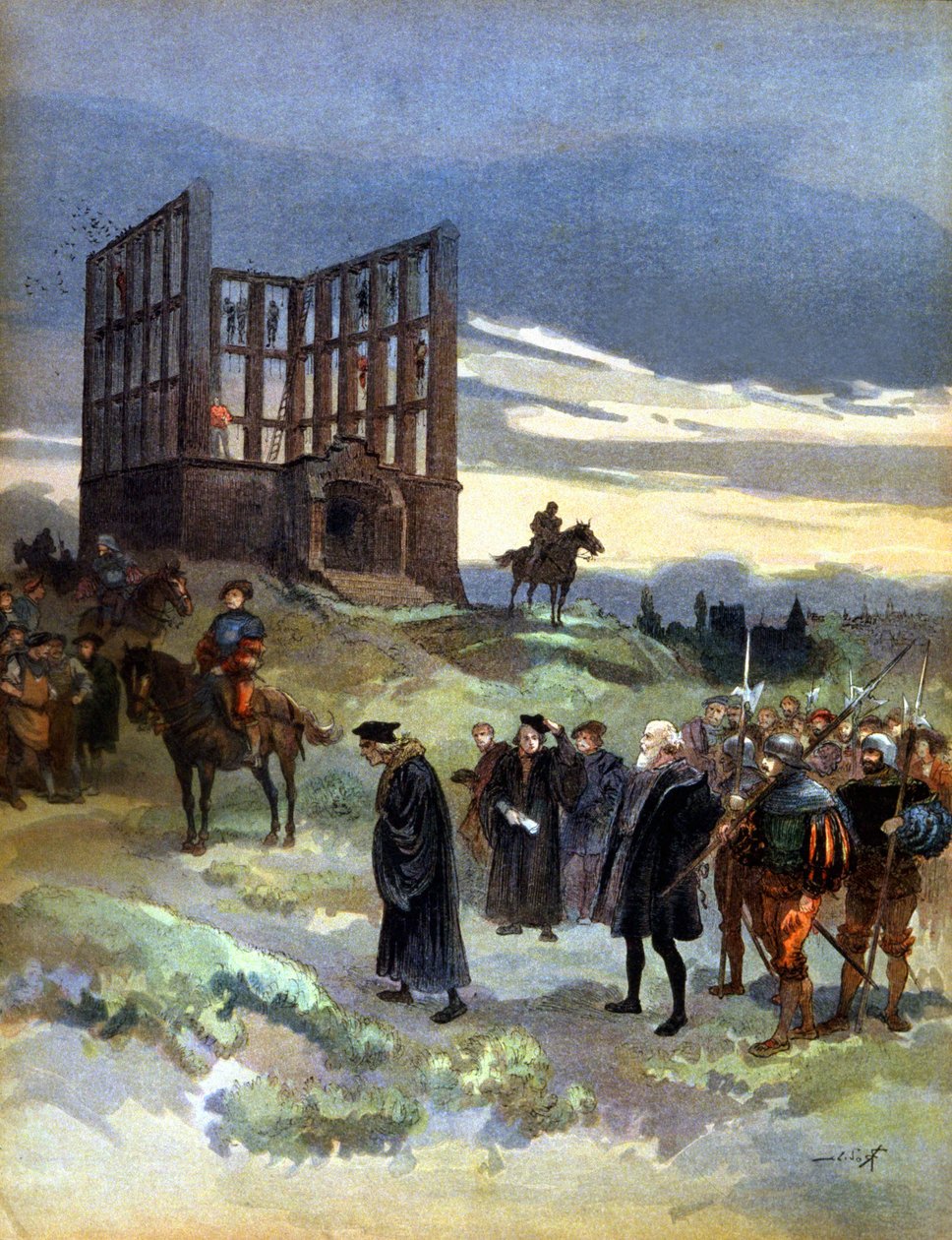 شنق المشرف سيمبلانكاي (1527) بواسطة ألبرت روبيدا