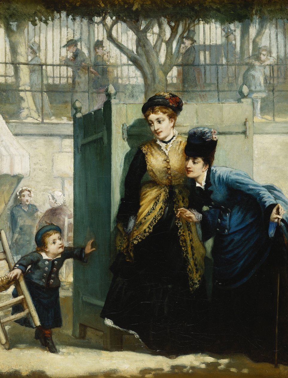 اختبأ ، 1876 بواسطة ألبرت سنر. لودوفيسي