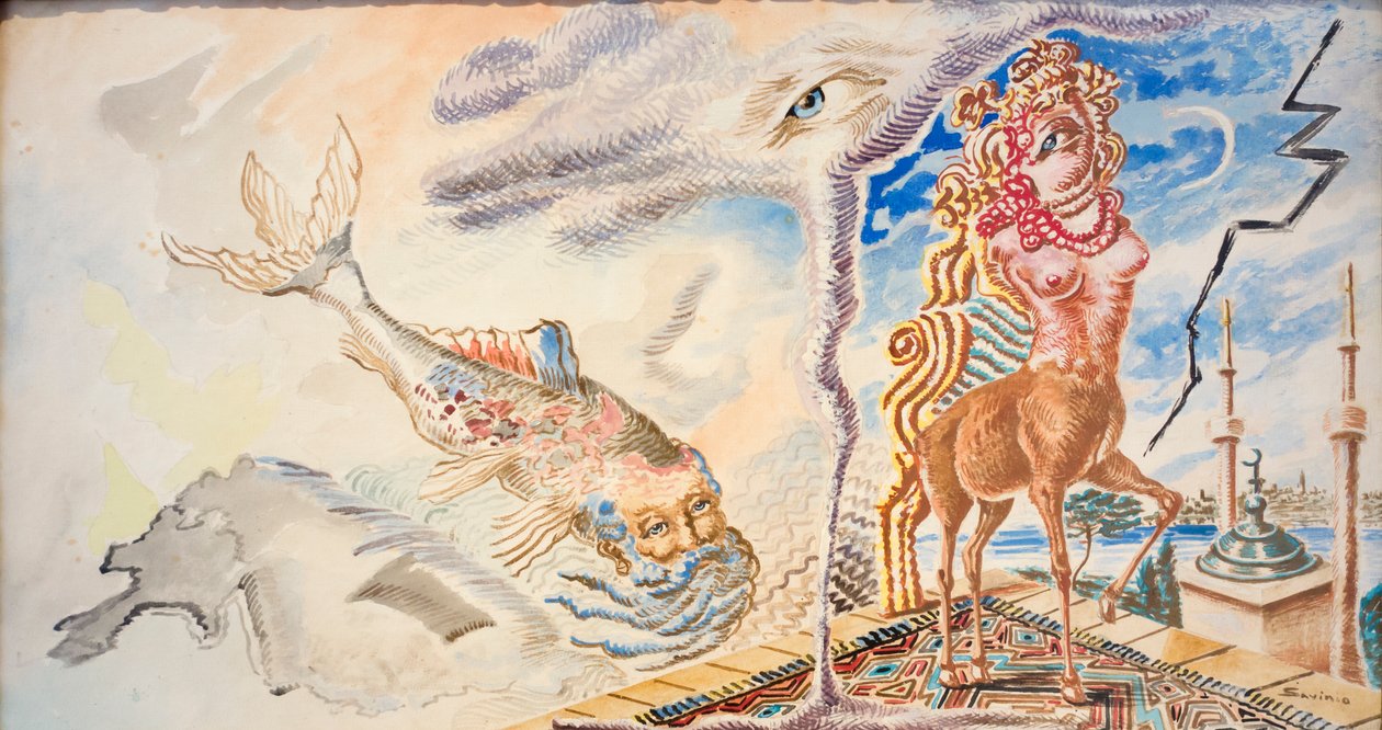  بواسطة ألبرتو (1891-1952) سافينو