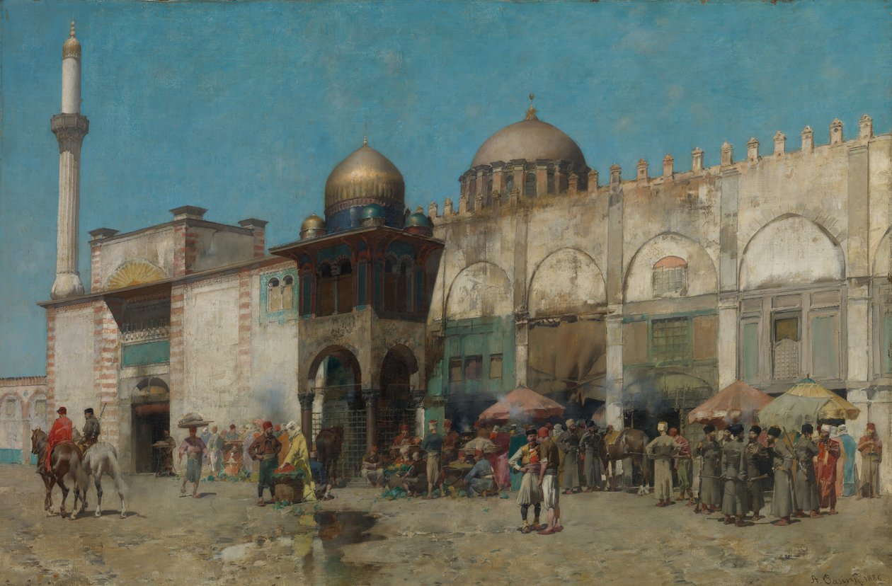 مسجد ، 1886. بواسطة البرتو باسيني
