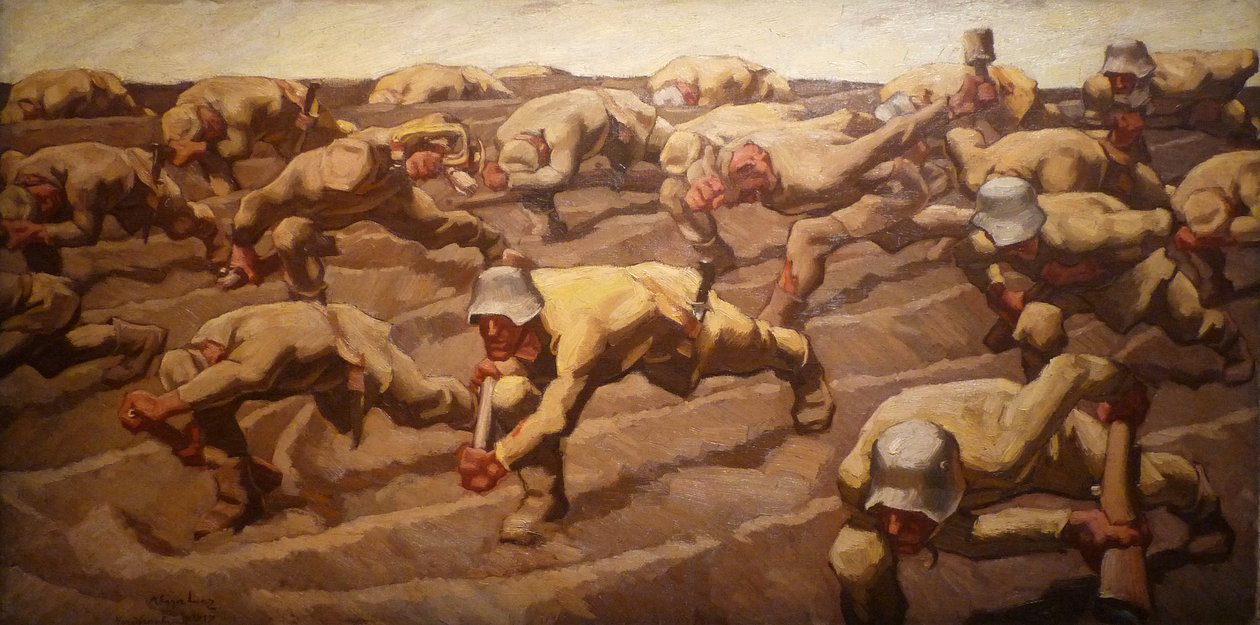 شمال فرنسا ، 1917 بواسطة ألبين إيجر لينز
