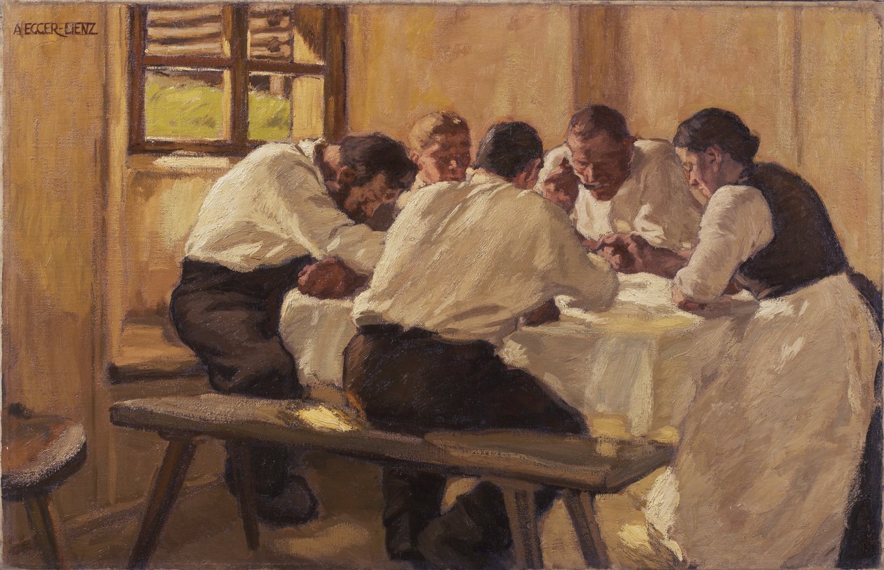 الغداء الحساء ، الإصدار الثاني ، 1910 بواسطة ألبين إيجر لينز