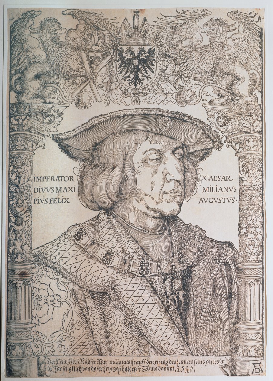 ماكسيميليان الأول ، إمبراطور ألمانيا (1459-1519) ، 1518 بواسطة ألبريشت دورر