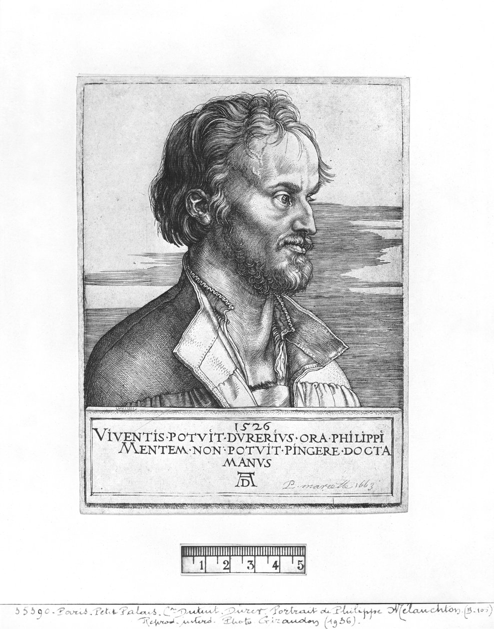 صورة فيليب Melanchthon ، 1526 بواسطة ألبريشت دورر