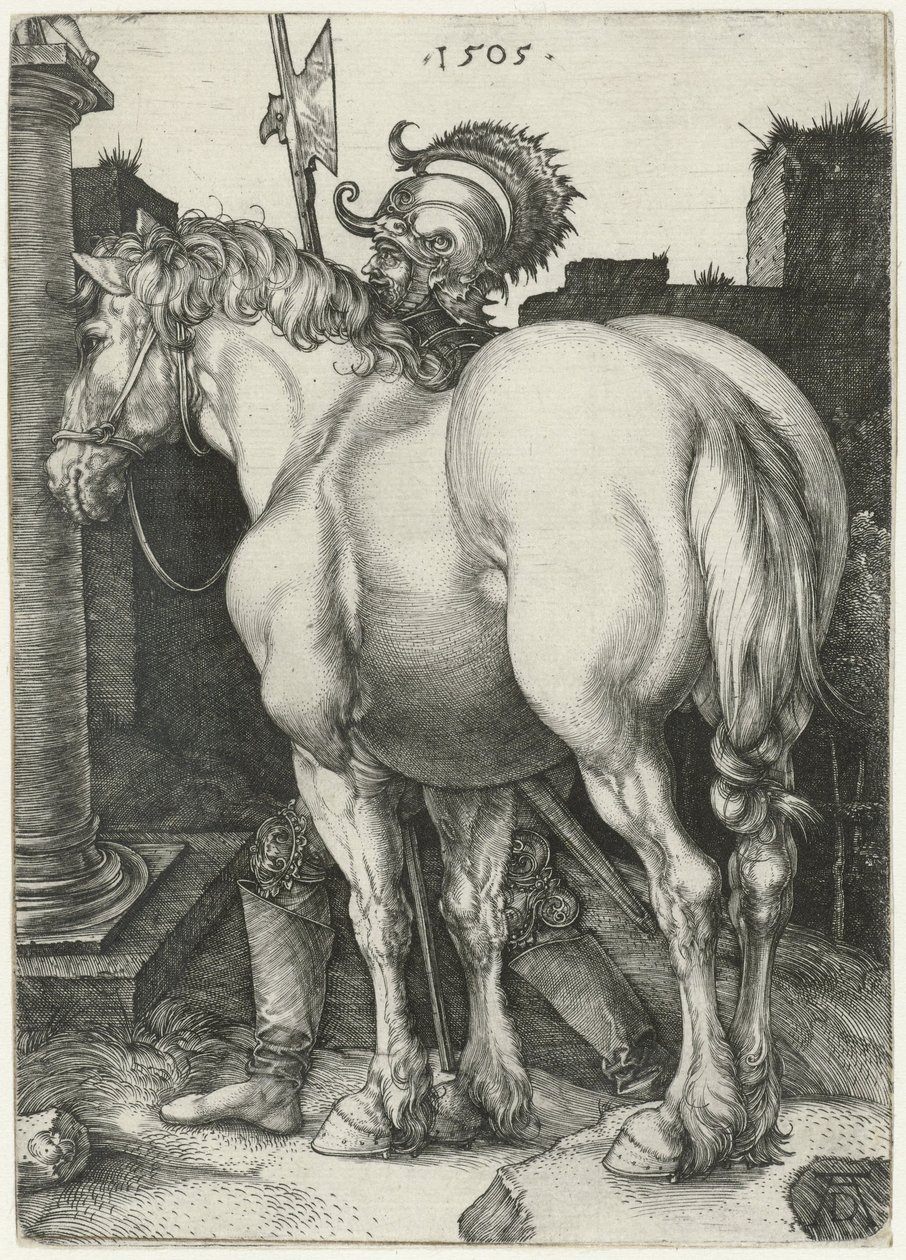 الحصان الكبير بواسطة ألبريشت (بعد) Durer أو Duerer