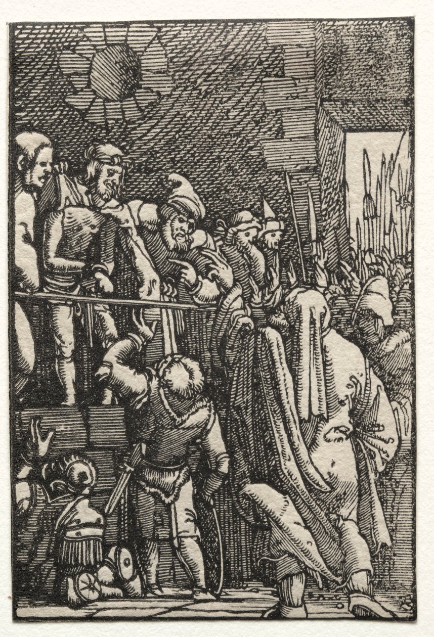 سقوط وفداء الإنسان: Ecce Homo ، c. 1515. بواسطة ألبريشت التدورفر