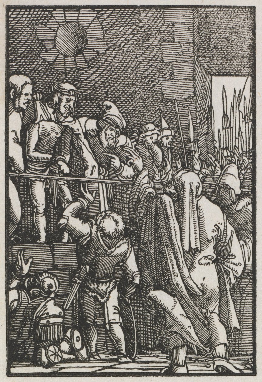 سقوط وفداء الإنسان: Ecco Homo ، c. 1515. بواسطة ألبريشت التدورفر