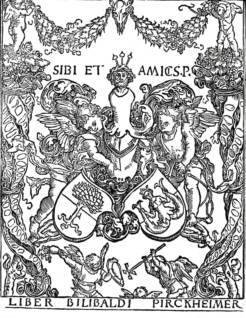 كتاب من ويليبالد بيركهايمر ، c1502-1503 ، 1906 بواسطة ألبريشت دورر