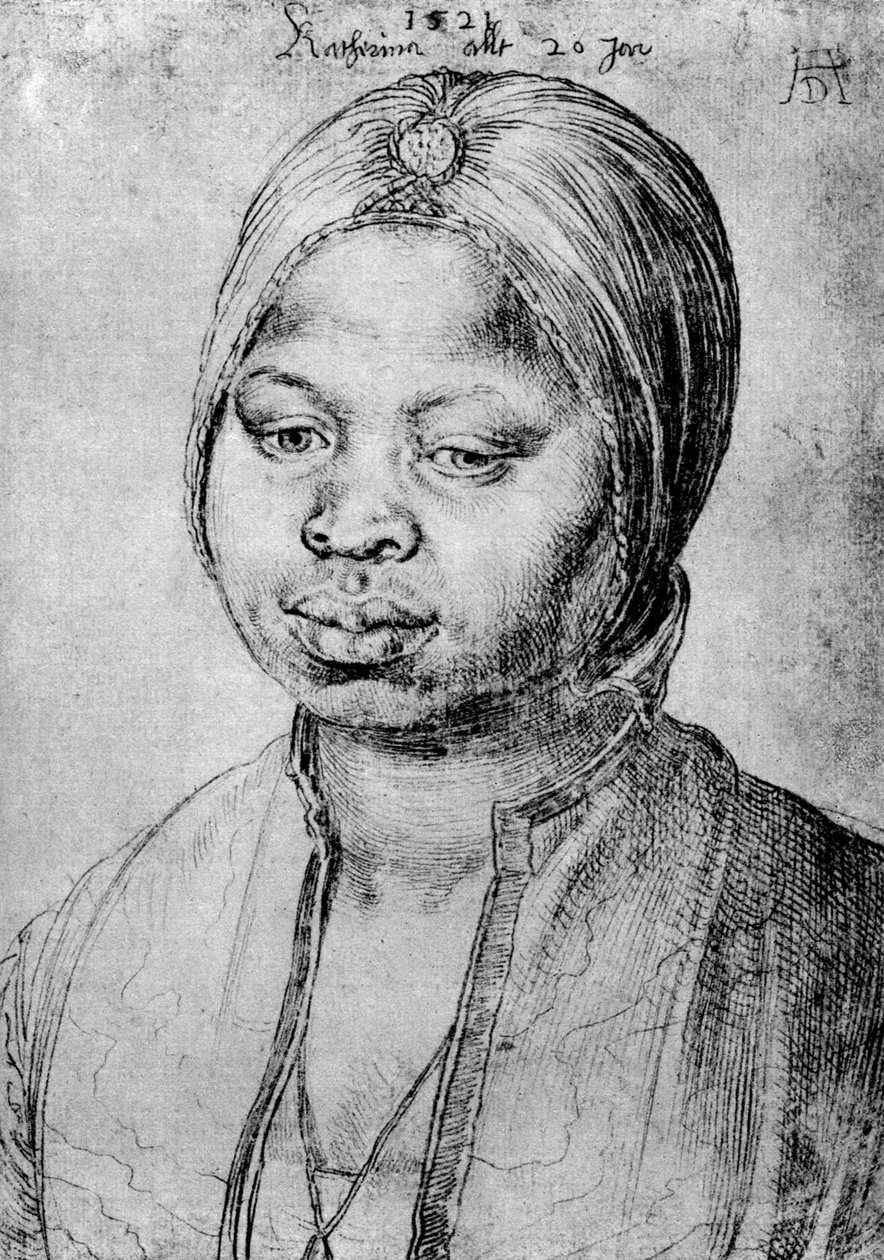 كاثرين ، مولاتا البرتغالي براداو ، 1521 ، 1936 بواسطة ألبريشت دورر