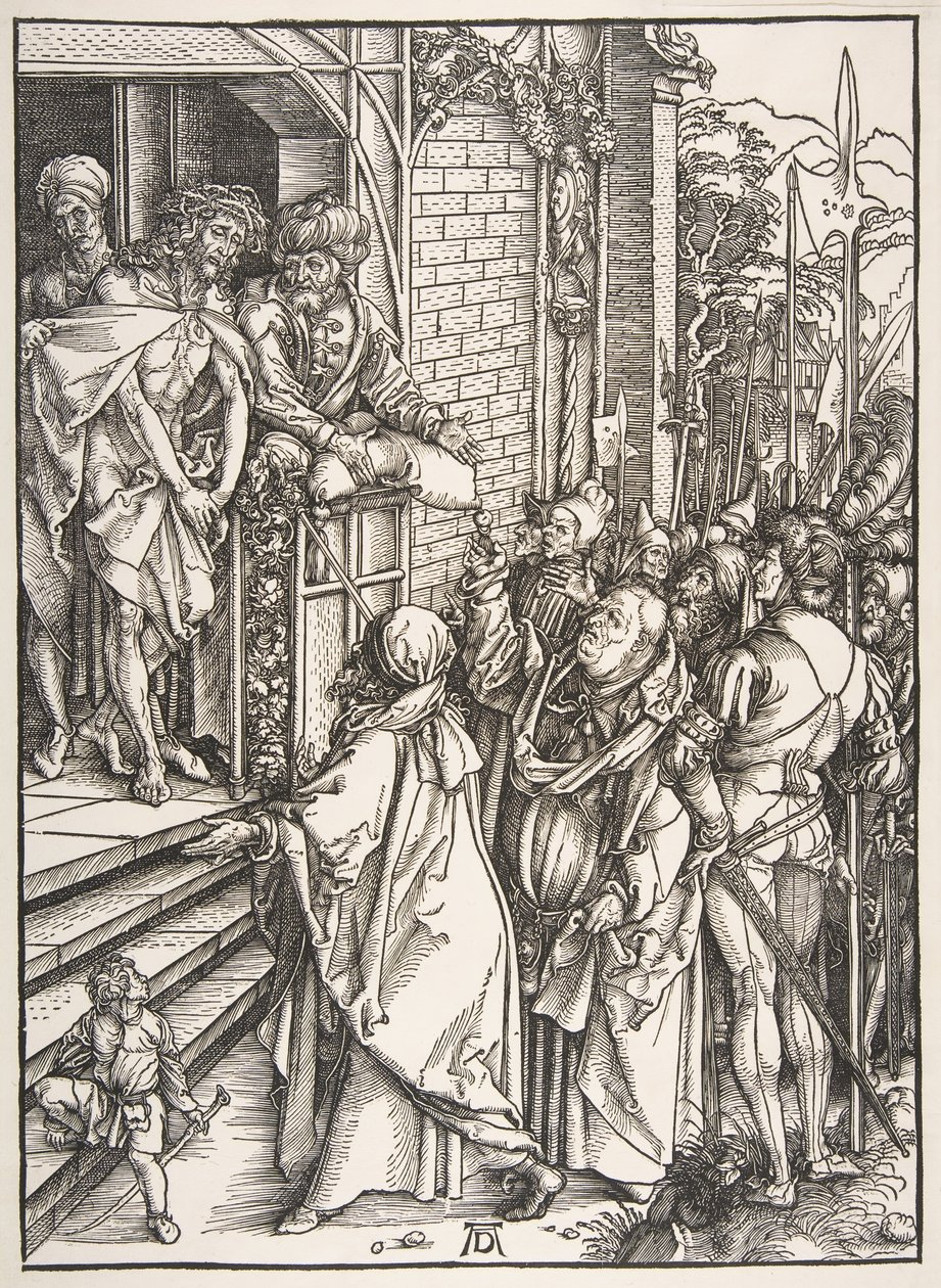 Ecce Homo ، من سلسلة The Large Passion ، ca. 1498-99. بواسطة ألبريشت دورر