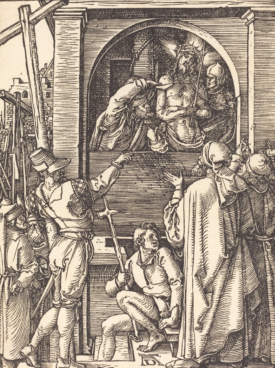 Ecce Homo ، ربما ج. 15091510. بواسطة ألبريشت دورر