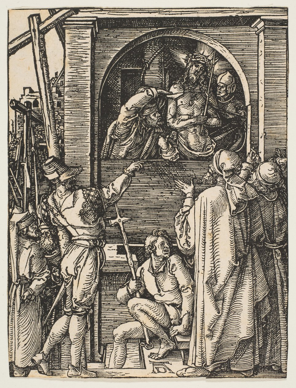 Ecco Homo ، من The Small Passion ، كاليفورنيا. 1509. بواسطة ألبريشت دورر