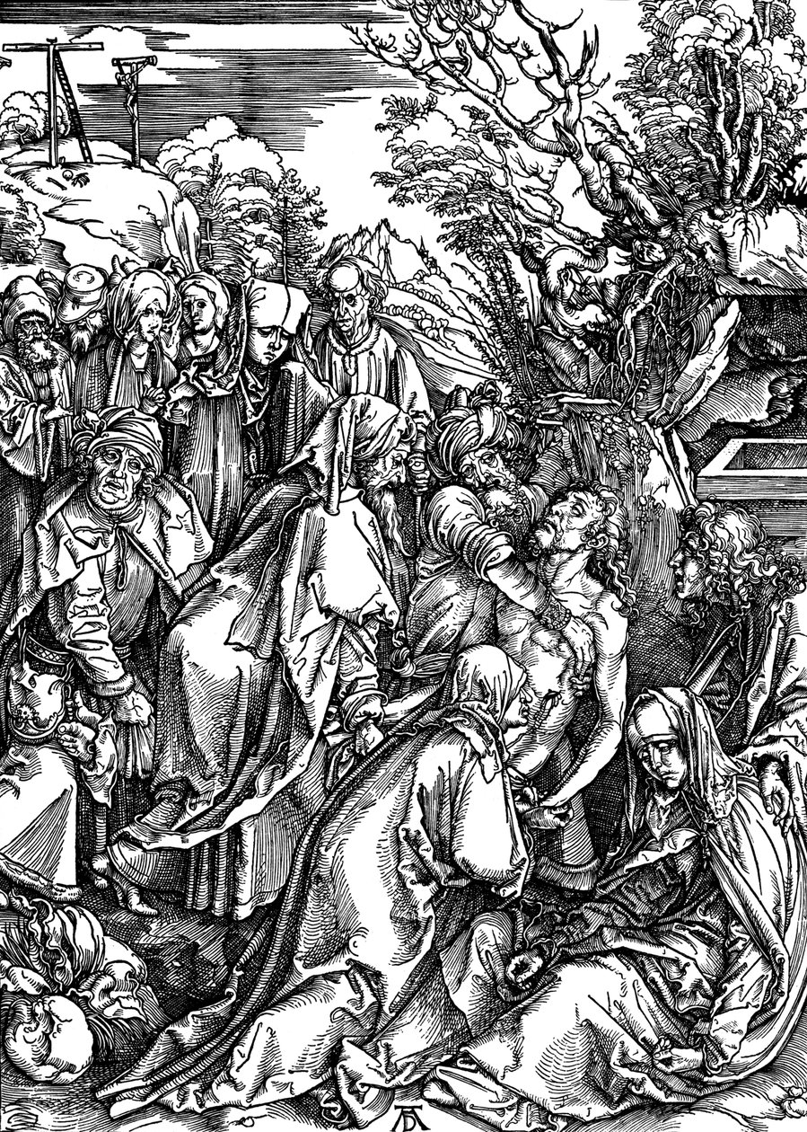 "القبر" ، ج 1497-ج 1500. بواسطة ألبريشت دورر