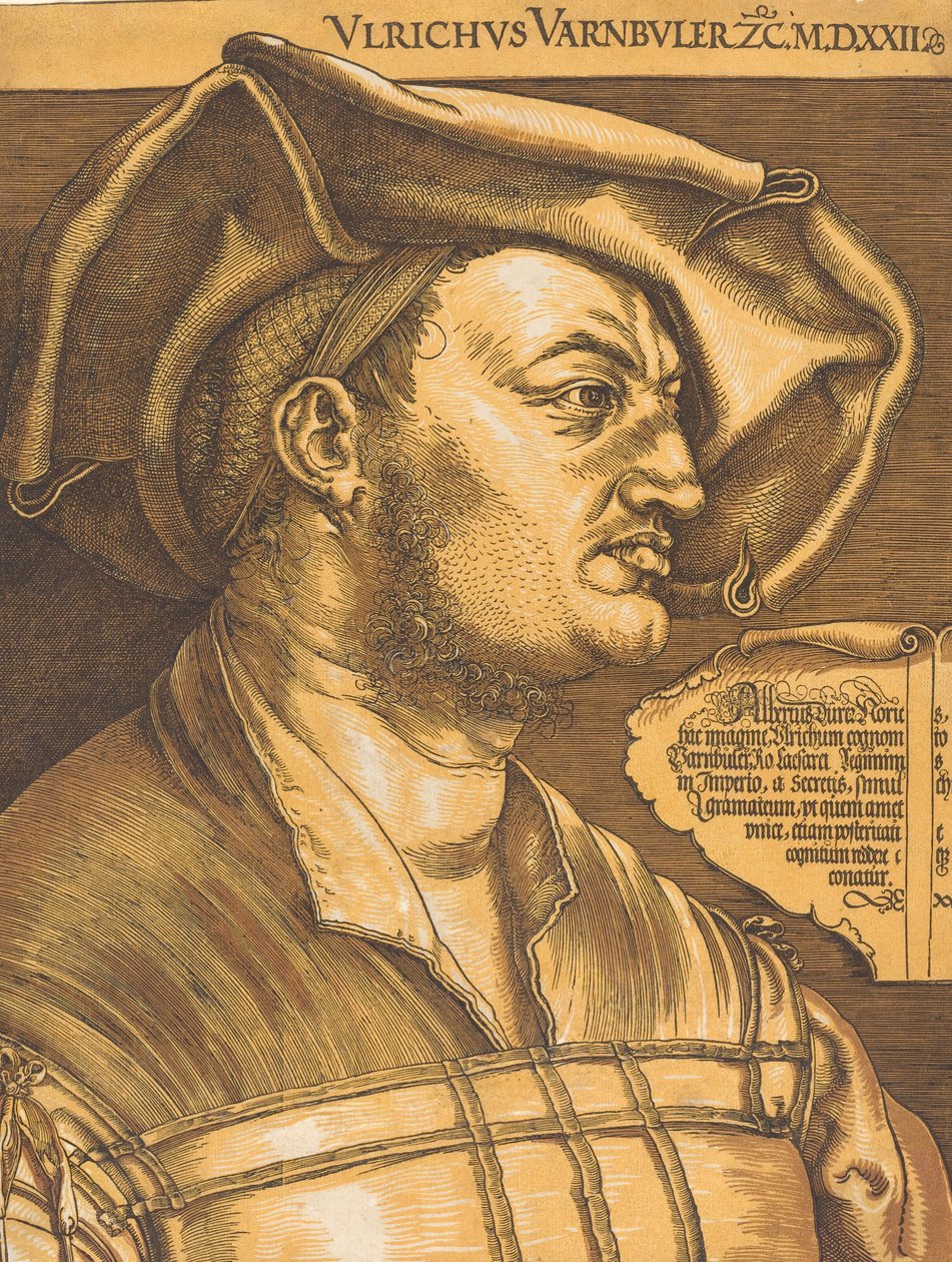 Ulrich Varnbüler ، نشر عام 1522 ج. 1620. بواسطة ألبريشت دورر