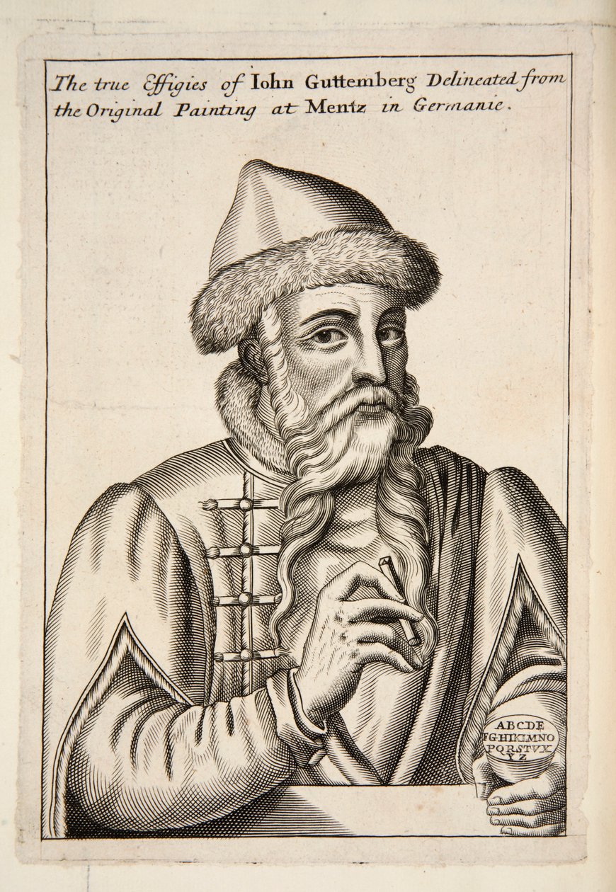 جون جوتمبرج ، حانة. 1683 النقش. بواسطة ألبريشت مينتز